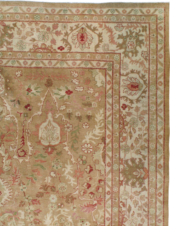 Antique Indian Agra Carpet, No.23054 - Gsblank