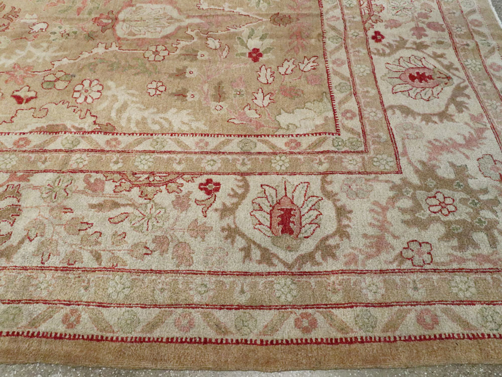 Antique Indian Agra Carpet, No.23054 - Gsblank