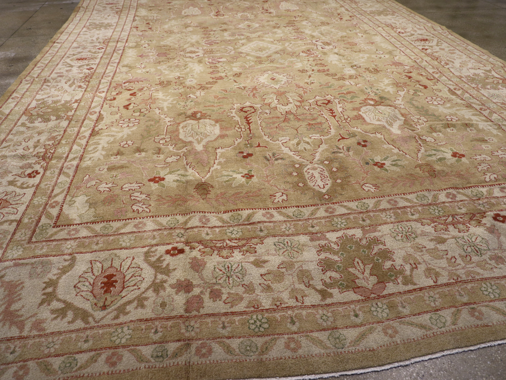 Antique Indian Agra Carpet, No.23054 - Gsblank
