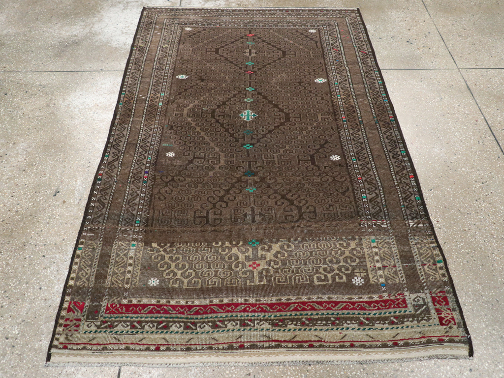 Vintage Persian Baluch Rug, No.23061 - Gsblank
