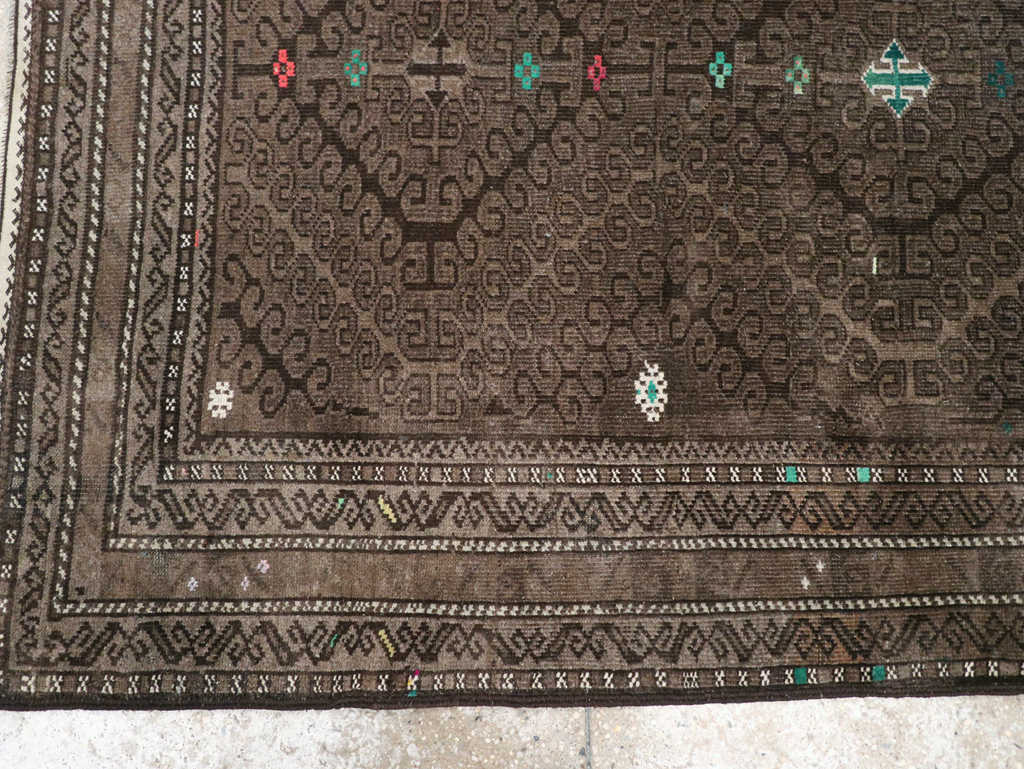 Vintage Persian Baluch Rug, No.23061 - Gsblank