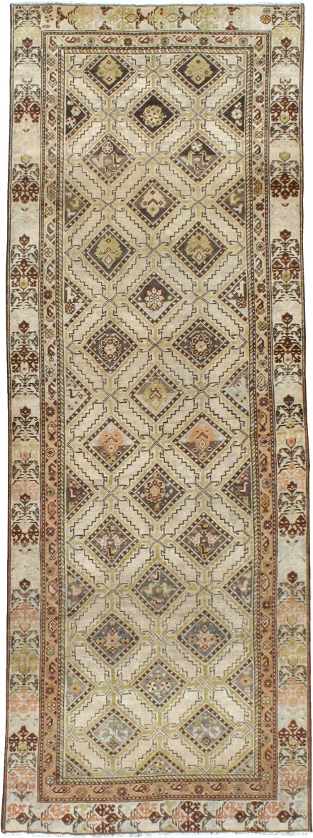 Vintage Persian Malayer Runner, No.23062 - Gsblank
