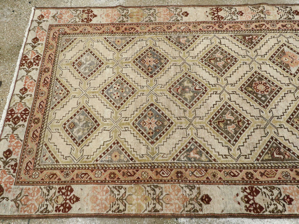 Vintage Persian Malayer Runner, No.23062 - Gsblank