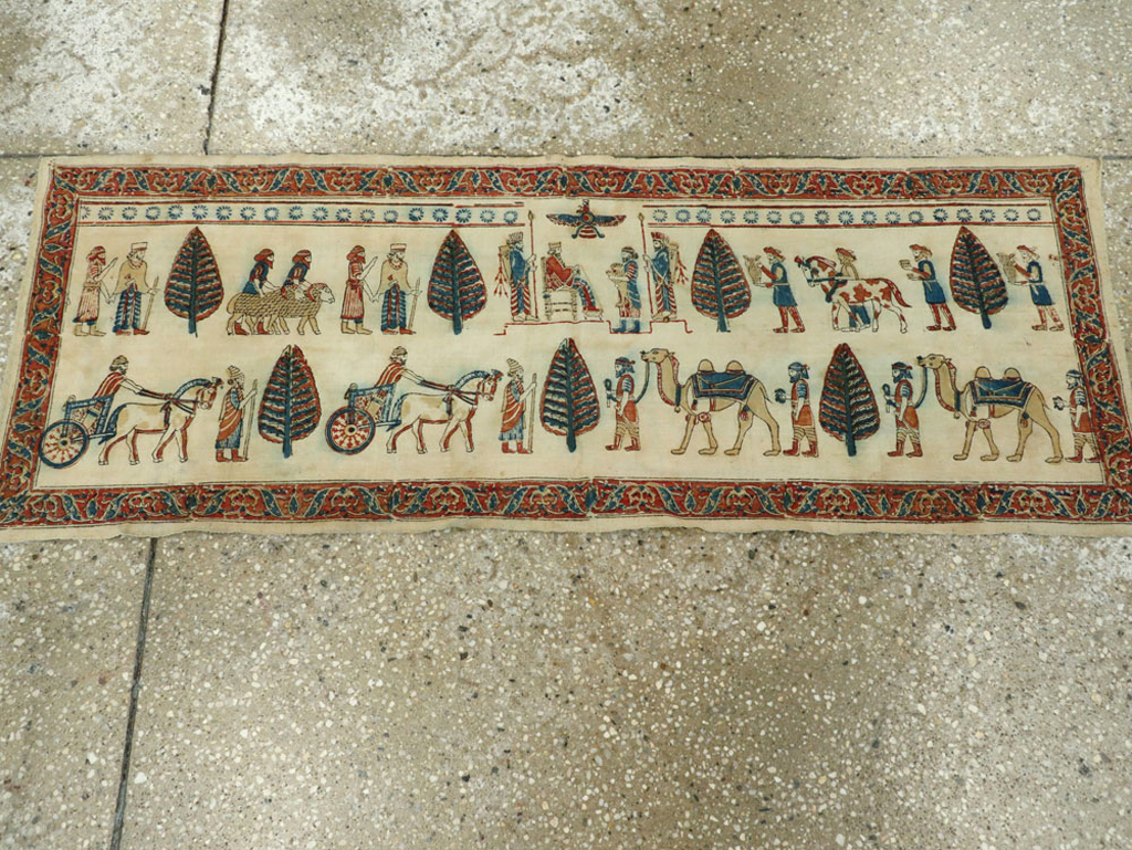 Vintage Persian Textile, No.23065 - Gsblank