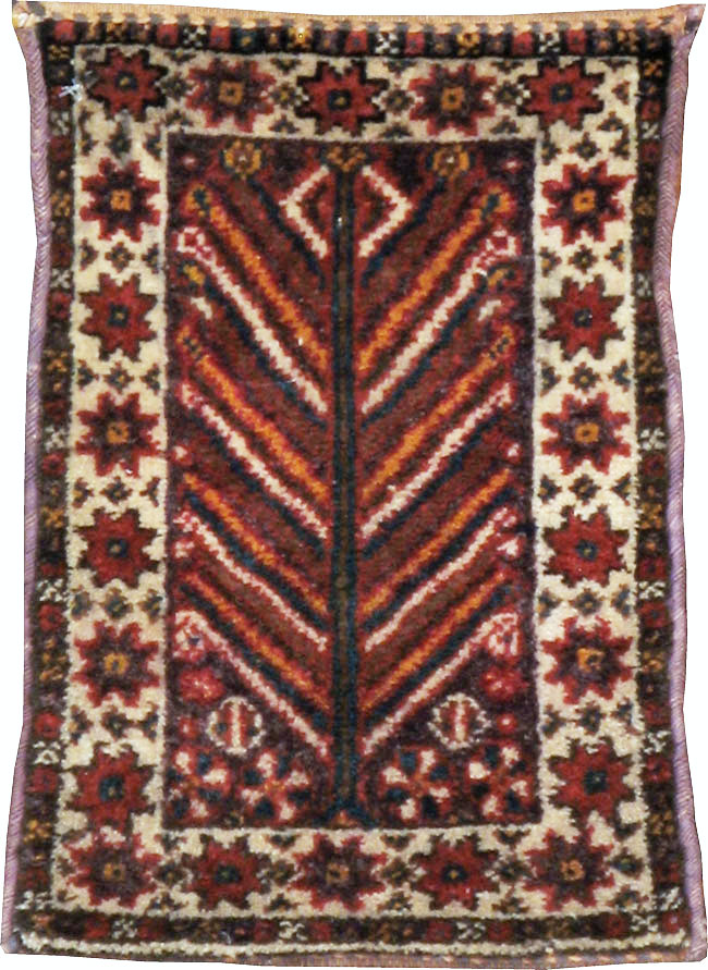 Antique Persian Bag Face, No.23066 - Gsblank