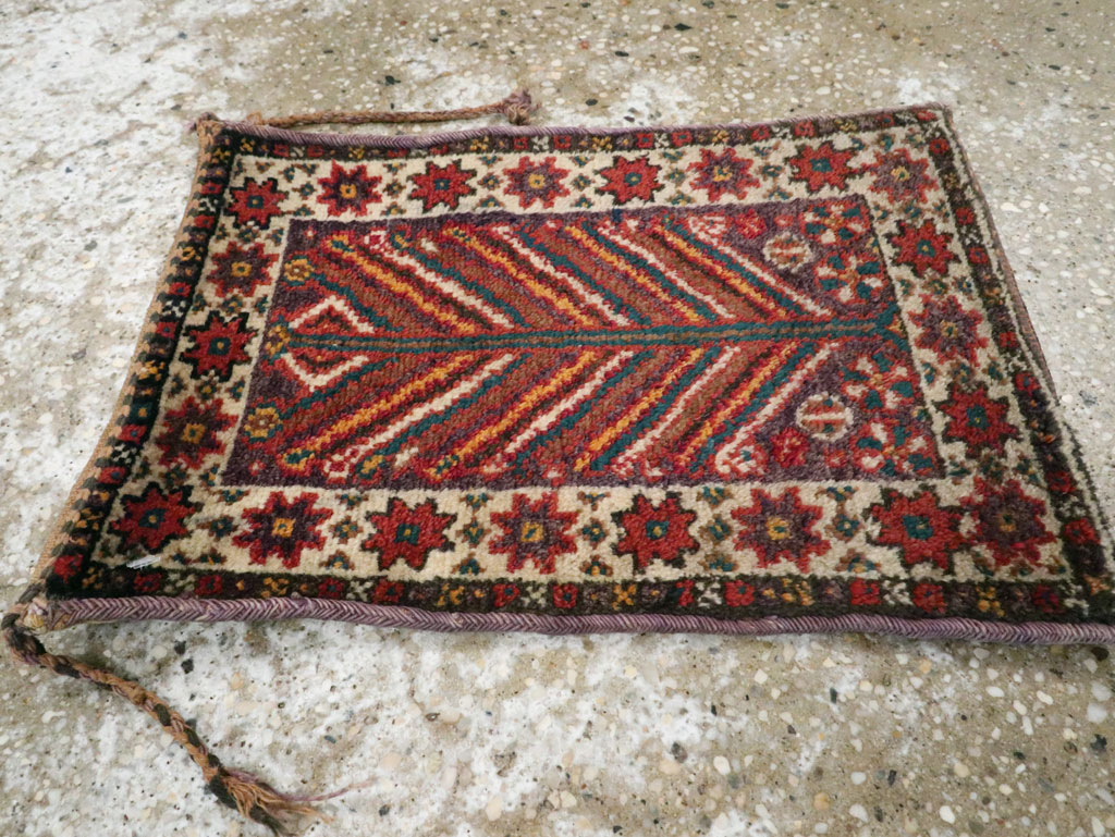 Antique Persian Bag Face, No.23066 - Gsblank
