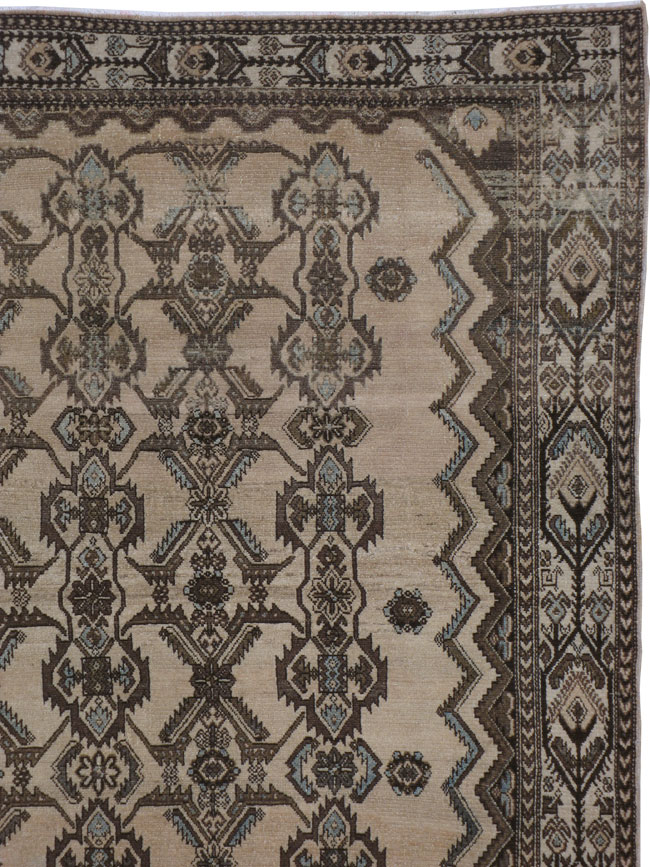 Antique Persian Malayer Rug, No.23069 - Gsblank