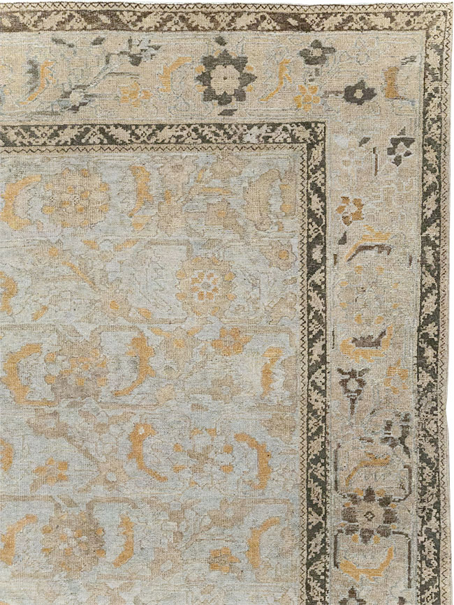 Antique Persian Malayer Room Size Carpet, No.23070 - Gsblank