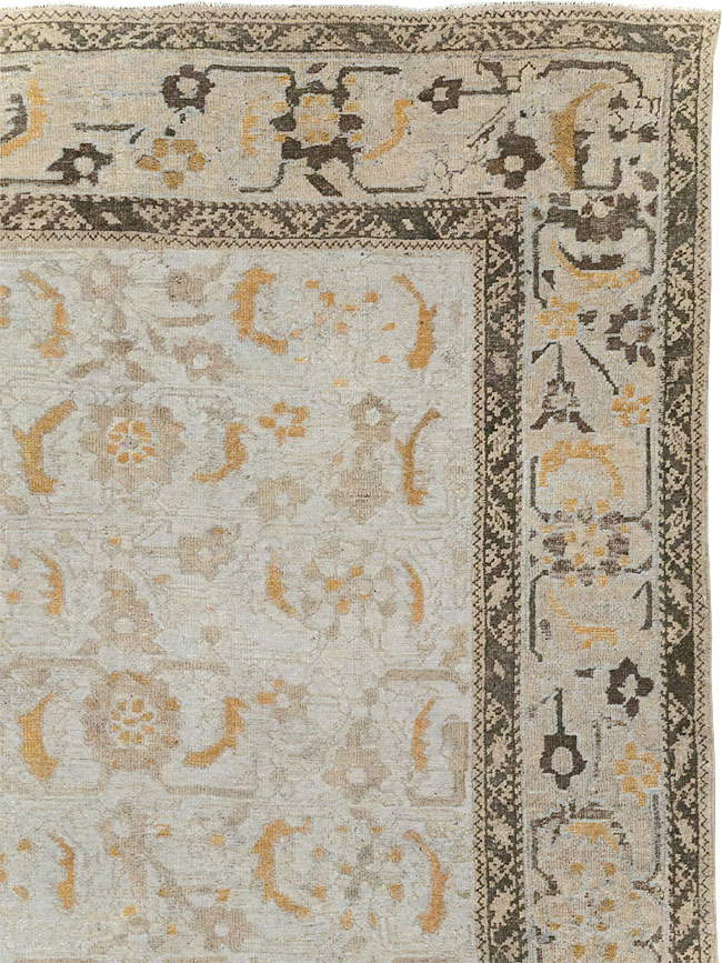 Antique Persian Malayer Room Size Carpet, No.23070 - Gsblank