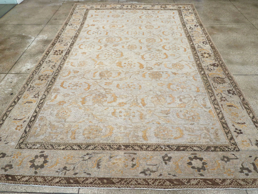 Antique Persian Malayer Room Size Carpet, No.23070 - Gsblank