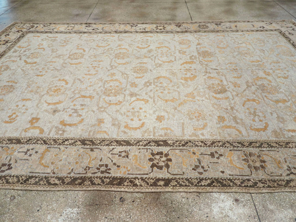 Antique Persian Malayer Room Size Carpet, No.23070 - Gsblank