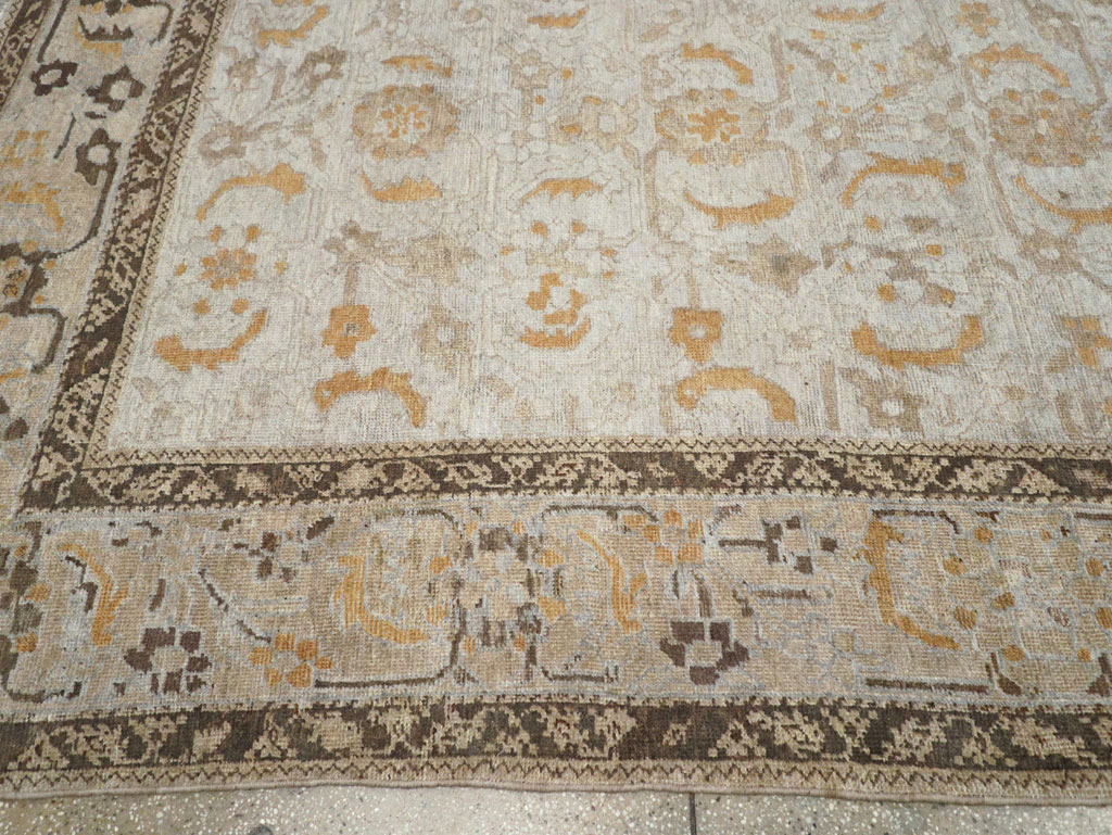 Antique Persian Malayer Room Size Carpet, No.23070 - Gsblank