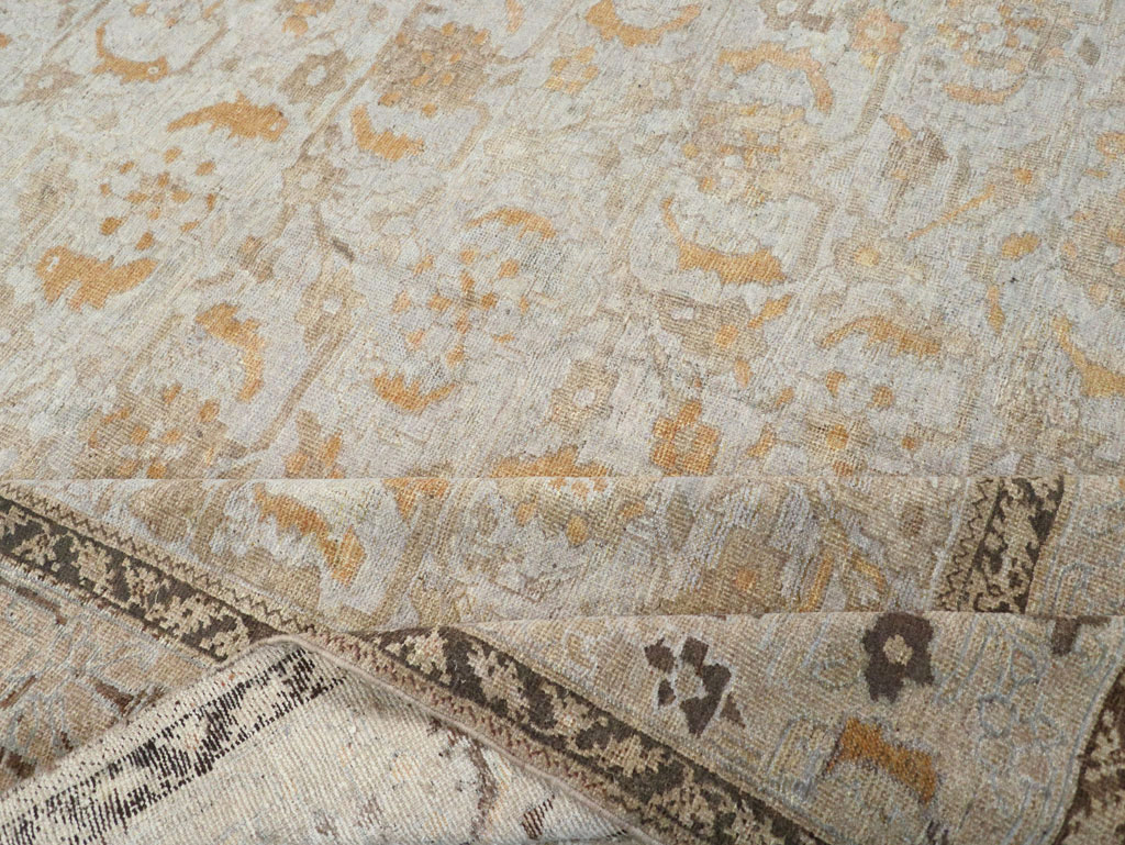 Antique Persian Malayer Room Size Carpet, No.23070 - Gsblank