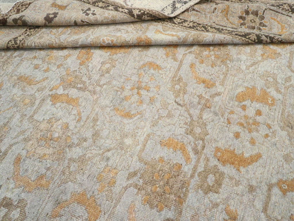 Antique Persian Malayer Room Size Carpet, No.23070 - Gsblank