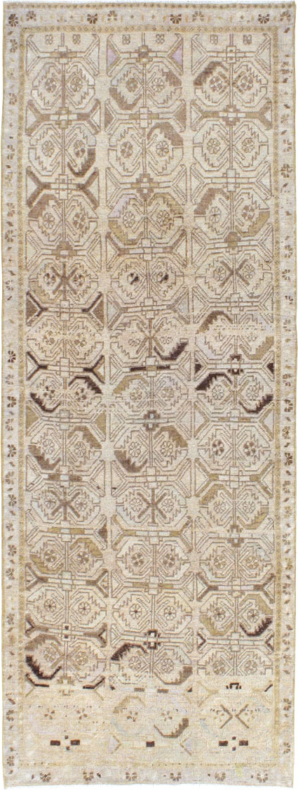 Vintage Persian Tabriz Runner, No.23073 - Gsblank