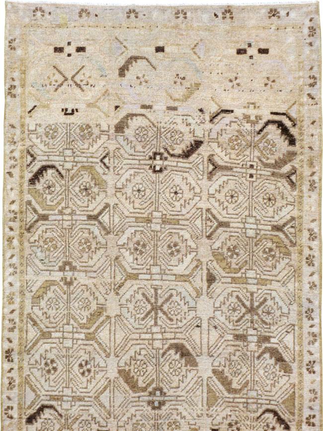 Vintage Persian Tabriz Runner, No.23073 - Gsblank