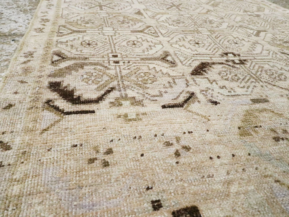 Vintage Persian Tabriz Runner, No.23073 - Gsblank