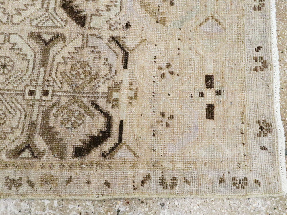 Vintage Persian Tabriz Runner, No.23073 - Gsblank