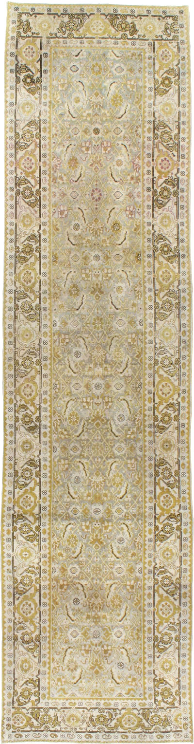 Vintage Persian Malayer Runner, No.23077 - Gsblank