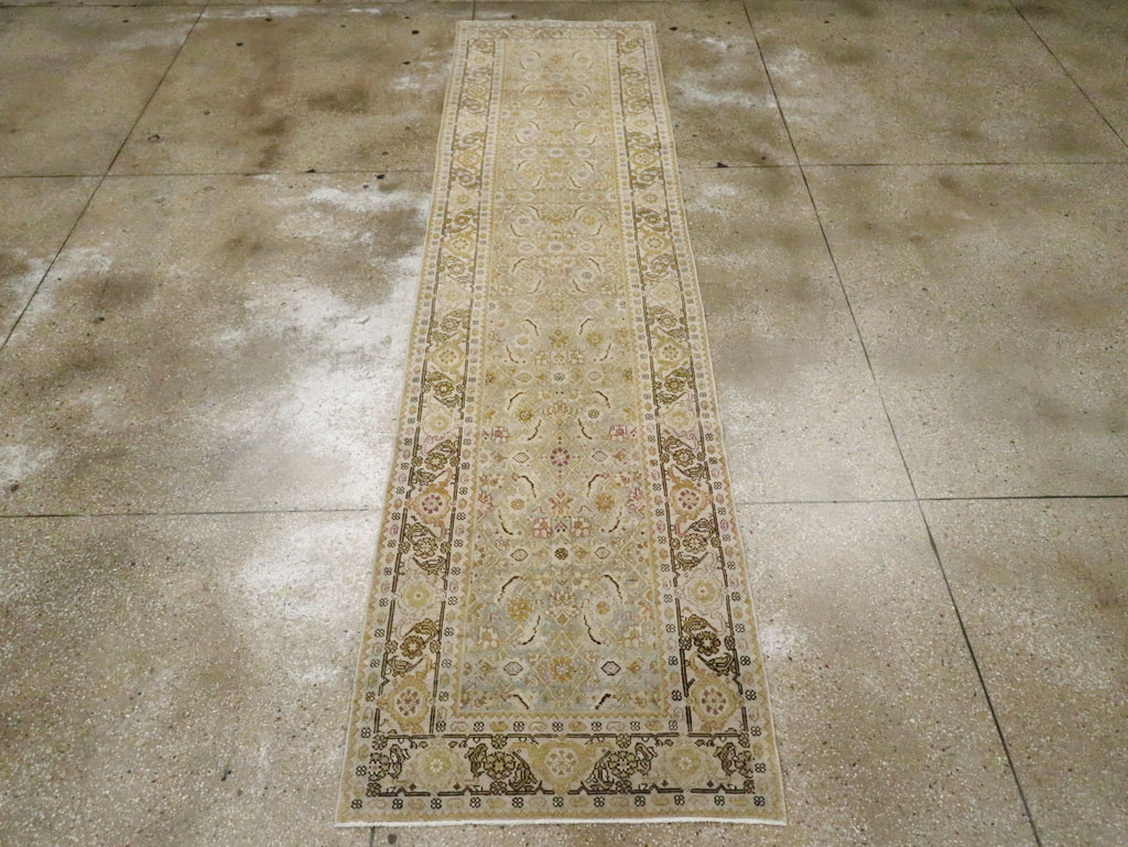 Vintage Persian Malayer Runner, No.23077 - Gsblank