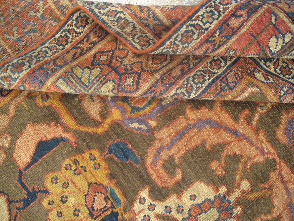 Antique Persian Mahal Carpet, No.23079 - Gsblank