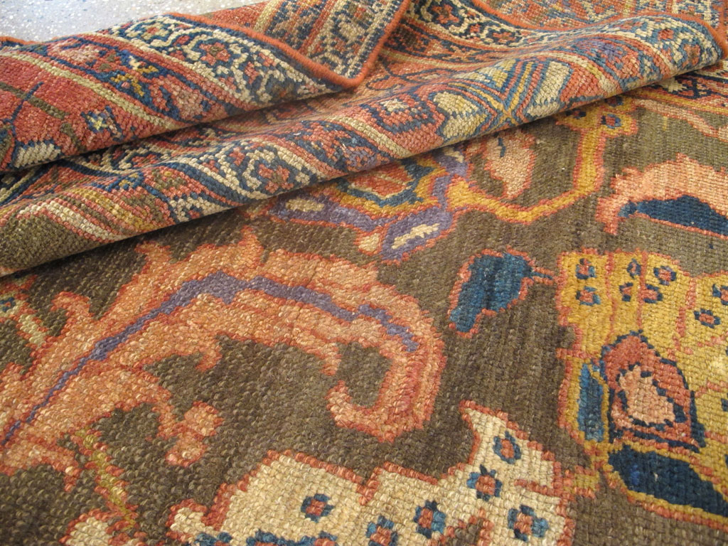 Antique Persian Mahal Carpet, No.23079 - Gsblank