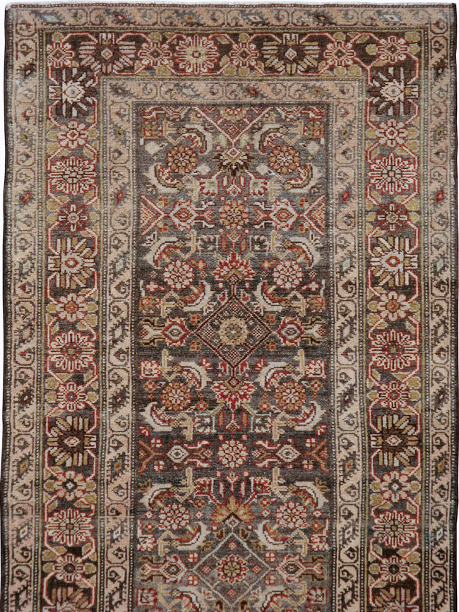 Vintage Persian Malayer Runner, No.23087 - Gsblank