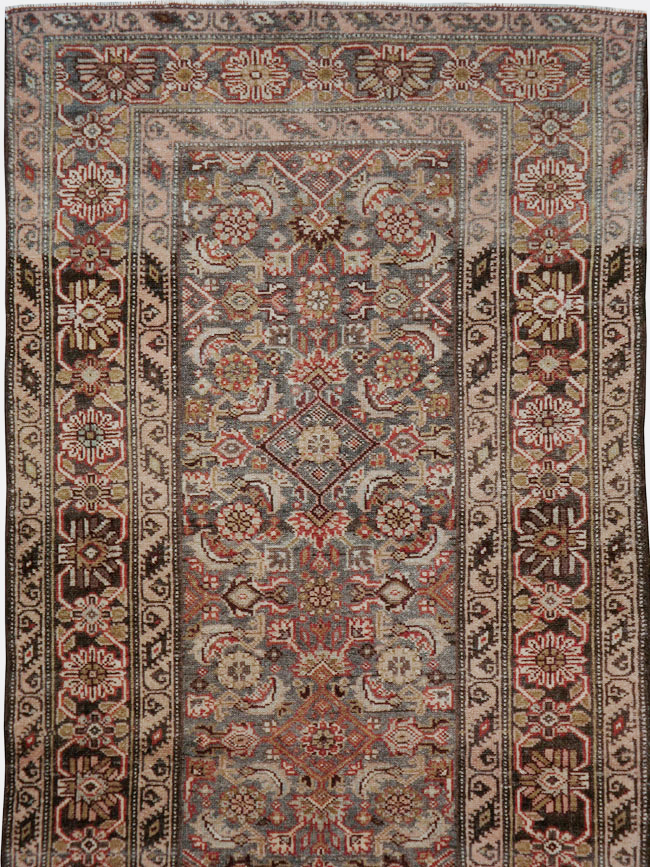 Vintage Persian Malayer Runner, No.23087 - Gsblank
