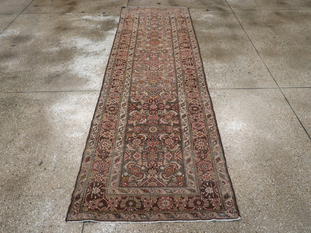 Vintage Persian Malayer Runner, No.23087 - Gsblank