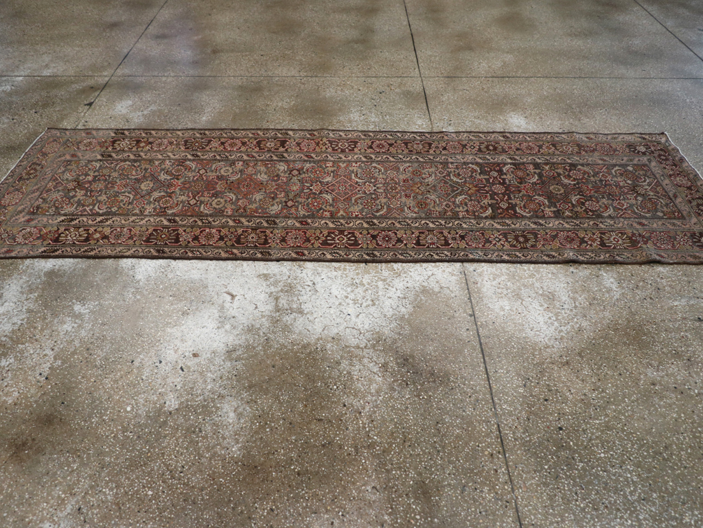 Vintage Persian Malayer Runner, No.23087 - Gsblank