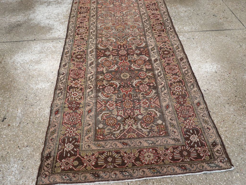 Vintage Persian Malayer Runner, No.23087 - Gsblank