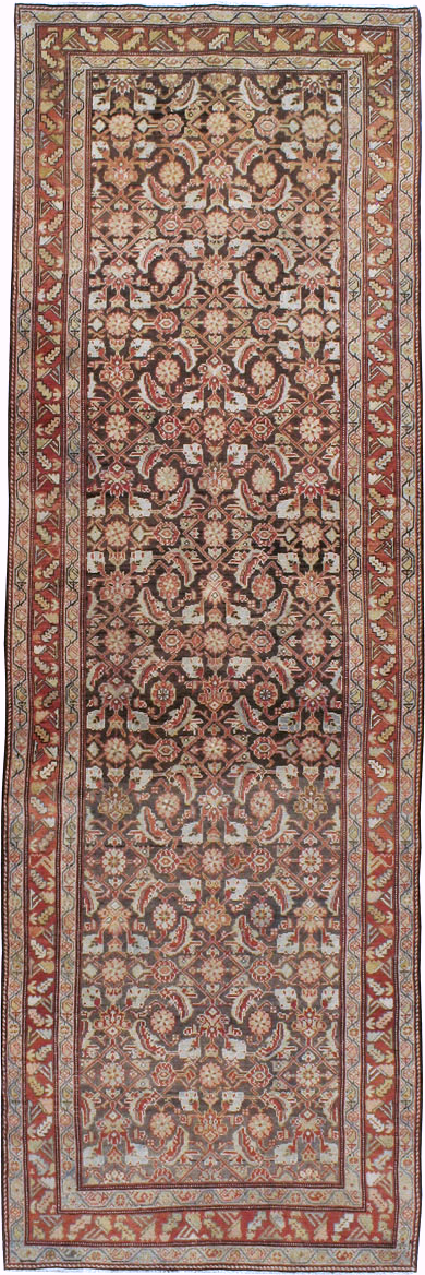 Vintage Persian Malayer Runner, No.23089 - Gsblank