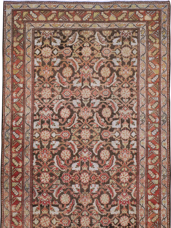 Vintage Persian Malayer Runner, No.23089 - Gsblank