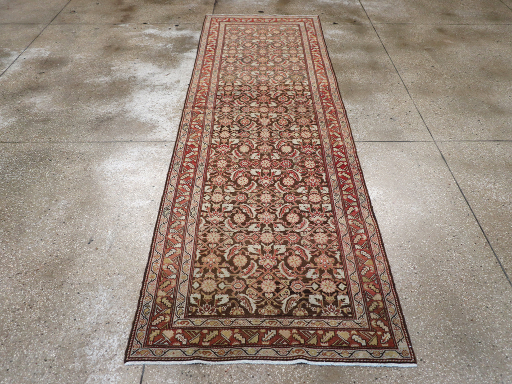 Vintage Persian Malayer Runner, No.23089 - Gsblank