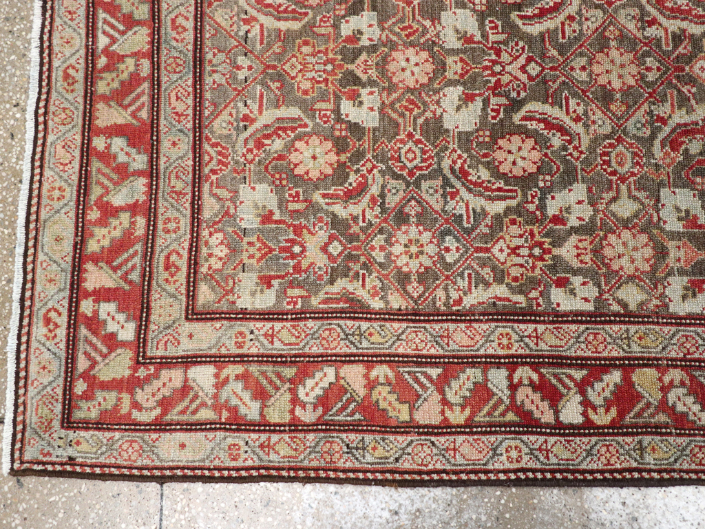 Vintage Persian Malayer Runner, No.23089 - Gsblank