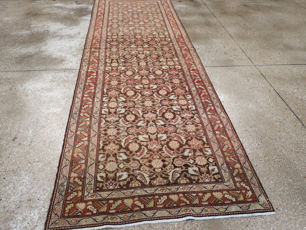 Vintage Persian Malayer Runner, No.23089 - Gsblank