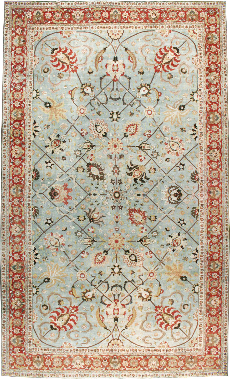 Antique Persian Tabriz Carpet, No.23099 - Gsblank