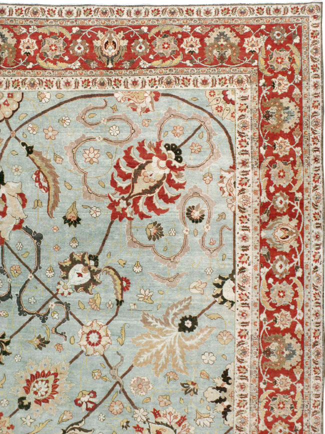 Antique Persian Tabriz Carpet, No.23099 - Gsblank