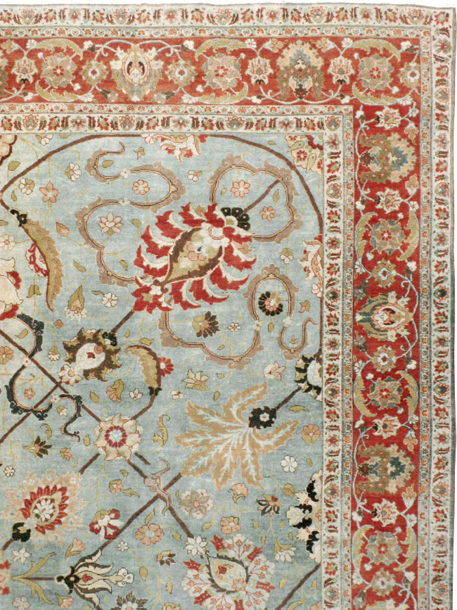 Antique Persian Tabriz Carpet, No.23099 - Gsblank