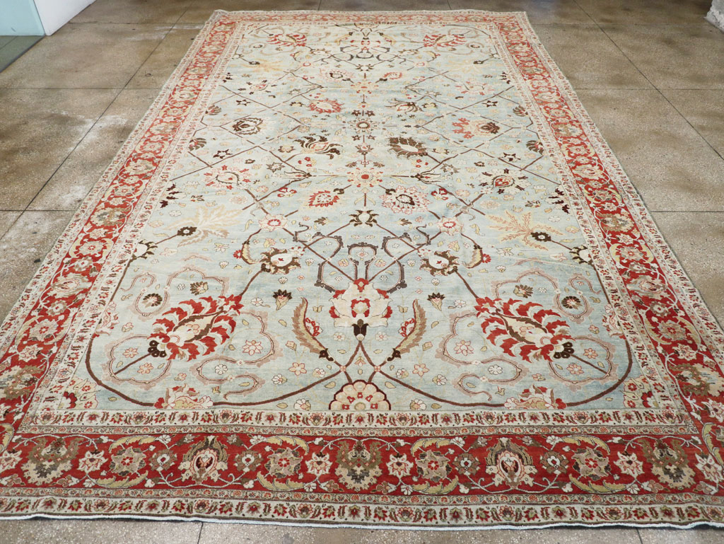 Antique Persian Tabriz Carpet, No.23099 - Gsblank