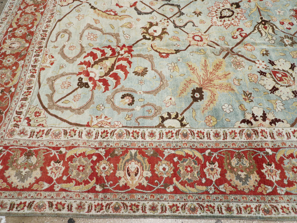 Antique Persian Tabriz Carpet, No.23099 - Gsblank