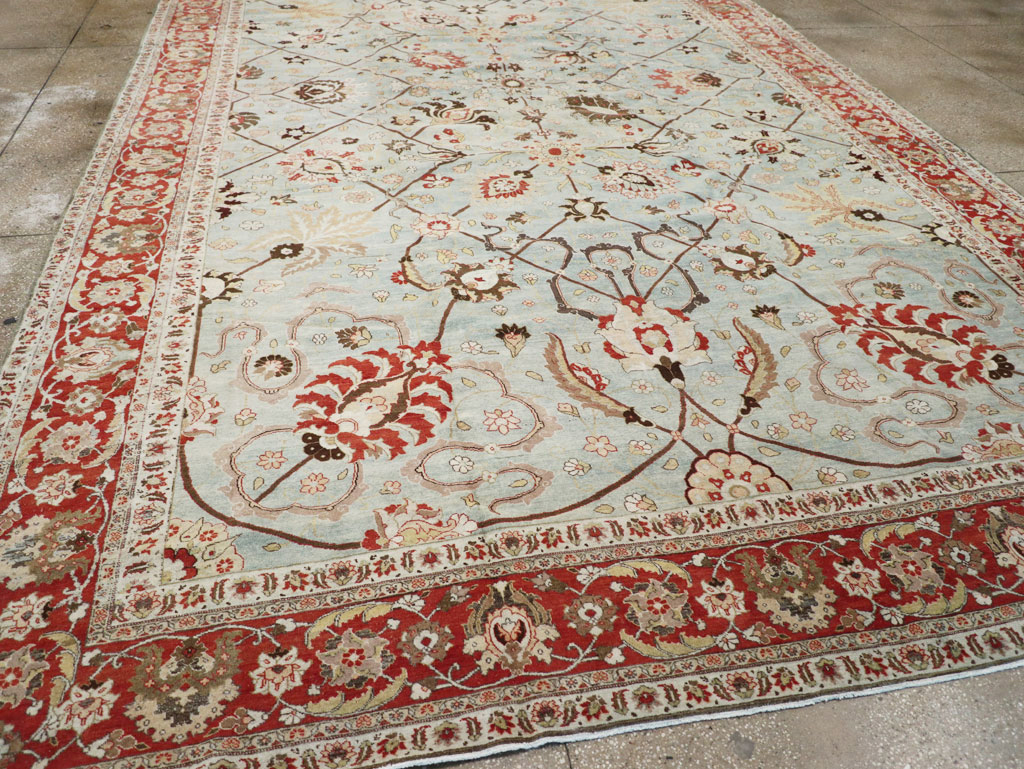 Antique Persian Tabriz Carpet, No.23099 - Gsblank