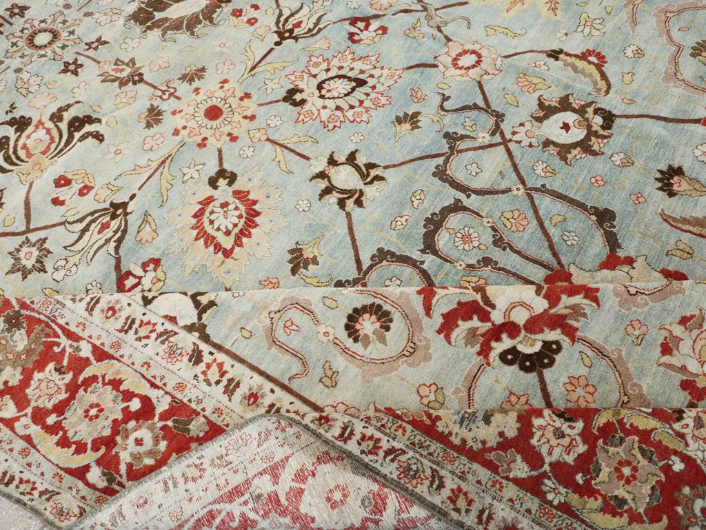 Antique Persian Tabriz Carpet, No.23099 - Gsblank