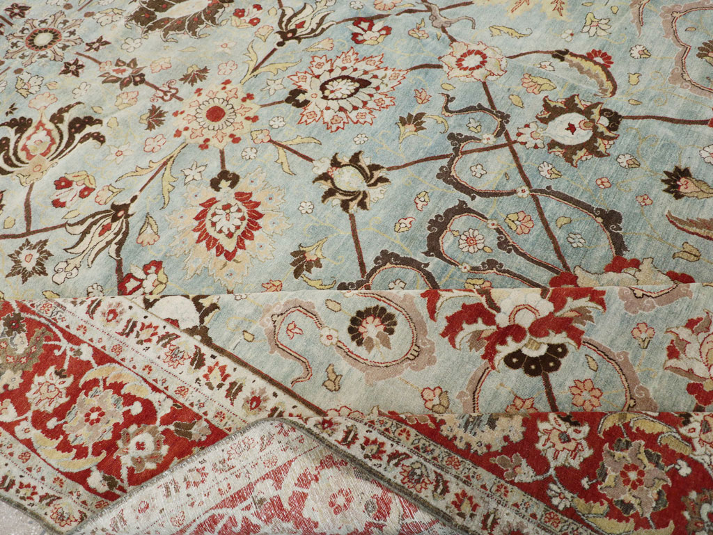 Antique Persian Tabriz Carpet, No.23099 - Gsblank