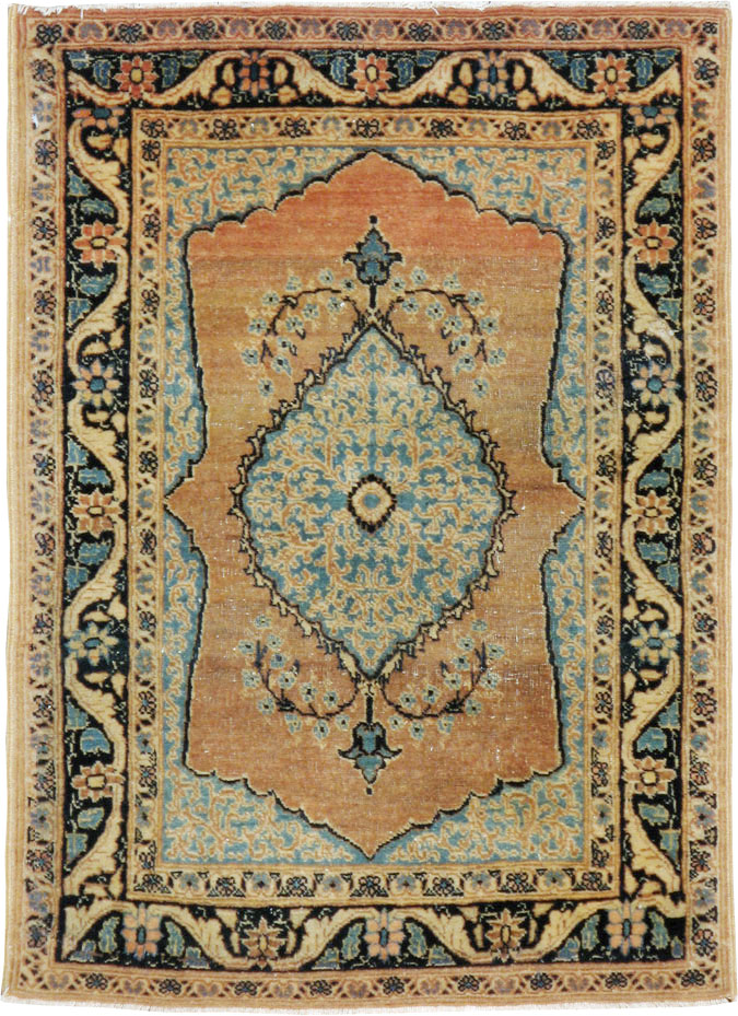 Antique Persian Tabriz Hagi Jalili Rug, No.23104 - Gsblank