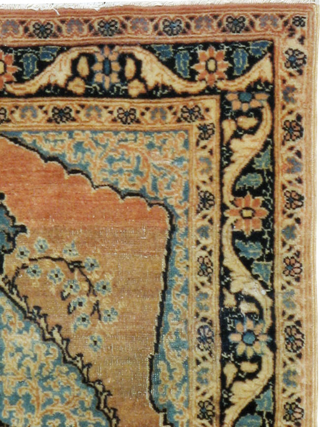 Antique Persian Tabriz Hagi Jalili Rug, No.23104 - Gsblank