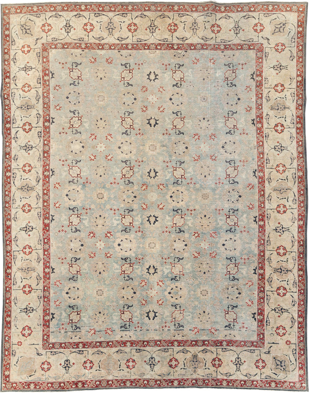 Vintage Persian Tabriz Rug, No.23108 - Gsblank