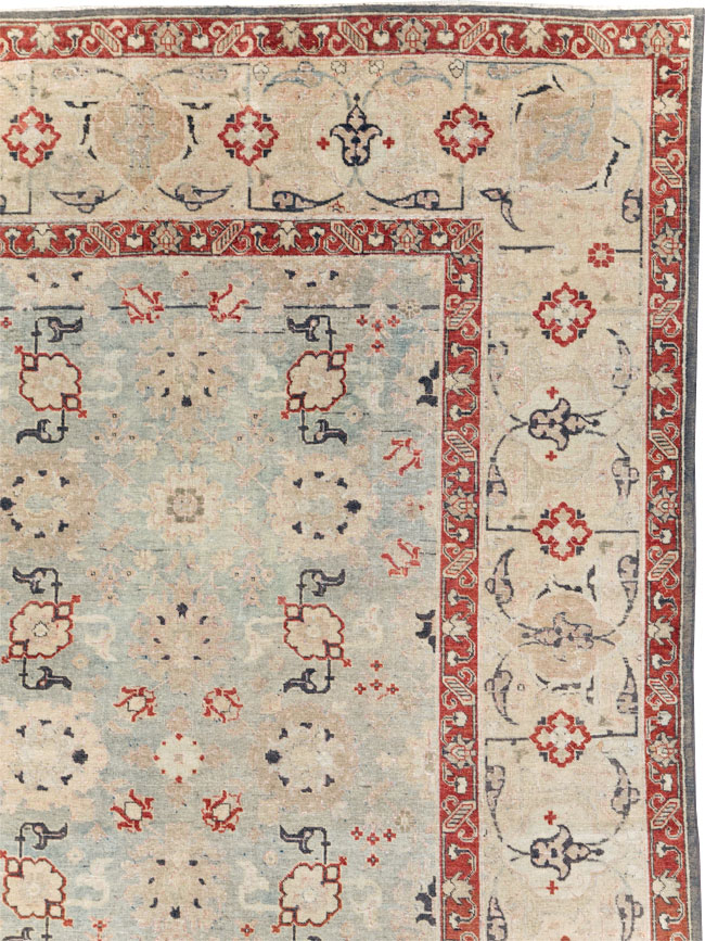 Vintage Persian Tabriz Rug, No.23108 - Gsblank