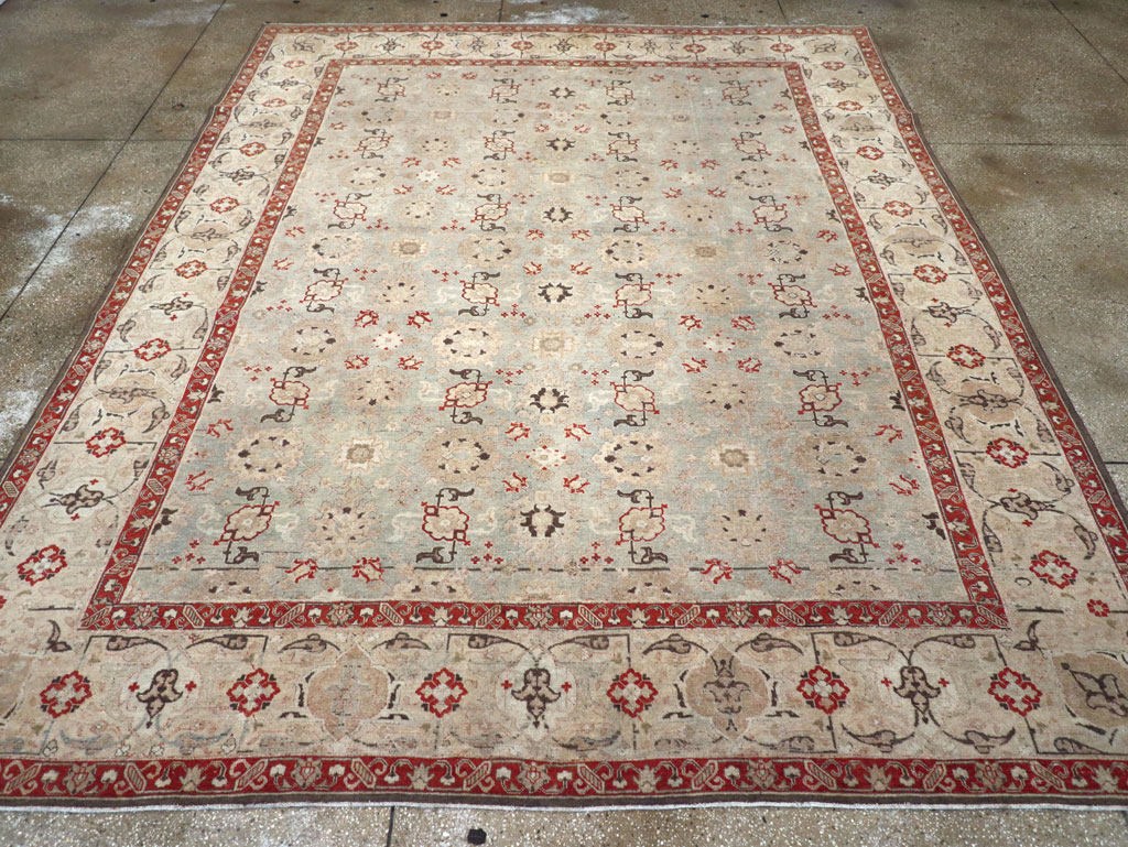 Vintage Persian Tabriz Rug, No.23108 - Gsblank