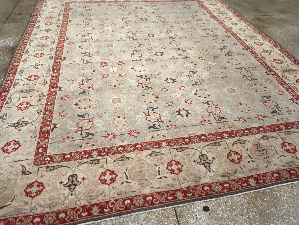 Vintage Persian Tabriz Rug, No.23108 - Gsblank
